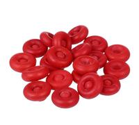 GRIRIW 20pcs Couvercles de Scellant en Latex Rouge Réutilisables Protecteurs Anti-fuite pour Bouteilles de Colle et Craie sur Établi ou Étagère D'atelier