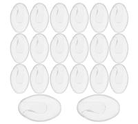 GRIRIW 25 Paires De Coussinets Non Interchangeables Pour Lunettes De Soleil Montures De Lunettes Inserts Pour Verres Accessoires Pour Coussinets De Protection Plaquettes