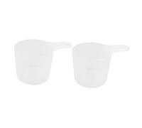 GRIRIW 2pièces Cuillères Doseuses pour Outils De Nourriture pour Et Chiens Accessoires pour Nourriture Animaux Blanc