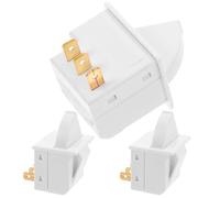 GRIRIW 3 Pièces Interrupteur Éclairage Porte Réfrigérateur Broches Compatible Général Interrupteurs Lampe Porte pour Réparation Cuisine