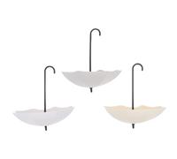 GRIRIW 3 pièces Plateforme Murale Décorative pour Petit Animal pour Hamster Nain Forme de Parapluie Support Adhésif pour Cage Accessoire Ludique et Relaxant pour Rongeurs