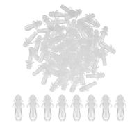 GRIRIW 30 Paires Lot de Bouchons D'oreille en Silicone Réutilisables, Étanches Isolation Sonore, Confortables pour Natation et Travaux de Construction