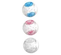 GRIRIW 3pièces Balle De Friandises pour Chien Et Chat Jouet Interactif Et Creux pour Intérieur Et Extérieur Encourage Activité Physique Distribution De Nourriture