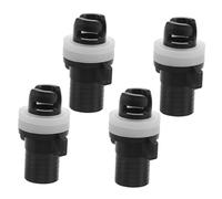 GRIRIW 4 Pièces Adaptateur Valve Kayak Gonflable Connecteur Pompe Étanche à Vis Compatible Accessoires Bateaux Pneumatiques pour Gonflage et Dégonflage Rapide