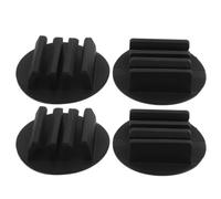 GRIRIW 4 Pièces Porte-crayons Rond en Silicone Auto-adhésif