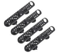 GRIRIW 4 Pièces Protector Plastique pour Chauffage Aquarium avec Ventouses Manchon Amovible pour Tiges Jusqu à Protège Poissons et Prolonge Durée de Vie du Chauffage
