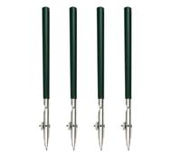 GRIRIW 4 Pièces Stylo à Trait Fin Droit Réglable en Alliage Vert