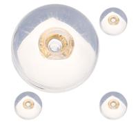 GRIRIW 4pièces Bouchons Boucles Oreilles Silicone Anti-allergie Fermoirs Sécurisés Léger et Confortable pour Femmes Petites Boucles à Clous