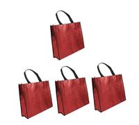 GRIRIW 4pièces Cadeau Reutilisable de Courses à Main Pochette Cadeau Fourre-Tout Vrac