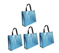 GRIRIW 4pièces Sacs Cadeaux Réutilisables avec Poignées Sacs Cadeaux De Mariage Épicerie Ménagers De Courses avec Poignée Supports De Rangement