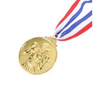 GRIRIW 5 pièces Lot de Médailles de Boxe Doré pour Compétition et Récompense Sportive Médailles Encouragement pour Événements Scolaires et Courses