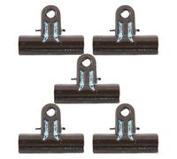 GRIRIW 5 Pièces Vintage Iron Bulldog Clips Retro Style Paper Fasteners For Office Photos Books Drawing Organizer And Memo Stationery