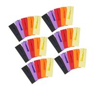 GRIRIW 50 Ensemble Marque-pages Vierges en Papier avec 50 Glands Colorés, Matériau Solide et Design Vierge, pour Activités Artistiques et Création D’étiquettes Couleur Couleur Aléatoire