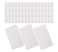GRIRIW 600 pièces Cartes Vierges Papier Blanc Mini Cartes Postales DIY Double Face pour Messages et Invitations Bureau École
