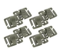 GRIRIW 8 Pièces Clips de Tube Hydratation Rotatifs pour à Dos Fixation Sécurisée Tuyau Eau pour Randonnée Camping Attache Tube Vessie Compatible Systèmes Léger et Pratique