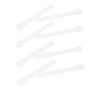 GRIRIW 8pièces Bâton Essai Écouteurs Acrylique Transparent Présentoir Boucles Oreilles pour Magasins Salons Vente Détail et Maison