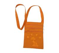 GRIRIW À Bandoulière pour Moine Poche De Rangement Multifonctionnelle pour Accessoires Et Objets Personnels De Prière Compact avec Trois Zips pour Pèlerinages Vie Quotidienne