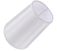 GRIRIW Abat-jour Demi-sphérique Blanc en Tissu pour Lampe de Chevet E14 Abat-jour Décoratif Compatible Lampe de Bureau Élégante et Fonctionnelle