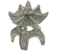 GRIRIW Abri pour Poissons et Crevettes en Résine Étanche - Cachette Décorative Hémisphérique pour Aquarium - Décoration Paysagère Aquatique pour Petits Poissons - Ornement Aquatique