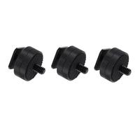 GRIRIW Adaptateur 2 Couches Vis 1/4 Pouce 3pcs en Alliage D'aluminium pour Trépied Compatible Large Support de Griffe Porte-Accessoires pour DSLR et Microphone