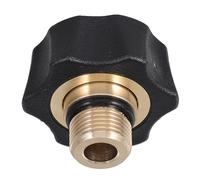 GRIRIW Adaptateur D'entrée de Pompe pour Usage Domestique Pièce de Rechange Polyvalente en ABS et Cuivre 3/8 Mâle 3/4 Femelle avec Filtre pour Nettoyeur Haute Pression