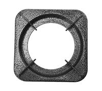 GRIRIW Anneau de Wok en Fonte Résistant la Chaleur, Support Anti-dérapant Rond pour Cuisinière à Gaz, Accessoire Stable pour Table de Cuisson Gaz, Adapté aux Casseroles et Poêles,