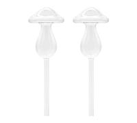 GRIRIW Arroseur de Plantes Champignon en Verre, Lot de 2, Arrosage