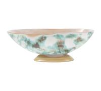 GRIRIW Assiette à Sauce de Coquillage Vert, Plat à Trempette Compact pour Maison et Restaurant, Soucoupe Ménagère Légère pour Assaisonnement et Couleur Aléatoire Style Aléatoire