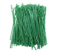 GRIRIW Attaches en Plastique Vert Résistantes et Réutilisables 120 Pièces Fixation Solide pour Plantes Grimpantes pour Jardin, pour Tuteurs et Vignes