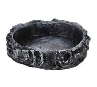 GRIRIW Bac à Eau et Aliment pour Tortues et Reptiles Conteneur Résine pour Alimentation et Hydratation des Petits Animaux Accessoire Pratique pour Soin des Reptiles