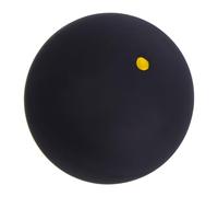 GRIRIW Balle de Squash D'entraînement à Point Unique Jaune, Caoutchouc Flexible, Haute Élasticité, Petite Taille Portable pour Entraînement Intérieur et Extérieur, Balle de Raquette