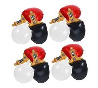 GRIRIW Ballons Table Tennis et Rouge et Noir Décoration de Fête Sportive pour Anniversaire et Événements