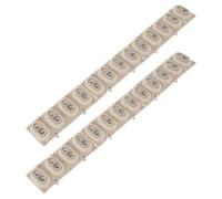 GRIRIW Bande Conductrice en Silicone pour Piano Électronique 13 Touches, 2 Pièces, Installation Facile, Réponse Rapide, pour Réparation à Domicile