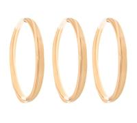 GRIRIW Bandes de Vannerie Khaki pour Tissage Diy, 3 Rouleaux Flexibles et Faciles à Nettoyer, Matériel pour Fabrication de Paniers et Décoration