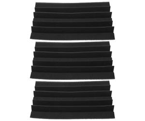 GRIRIW Bass Trap Sound Blocking Panel 3pcs Sponge Black with Low-Frequency Noise Absorption for Cinemas and Karaoke Bars