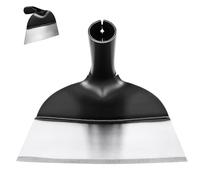 GRIRIW Binette à Main Forgée en Acier Robuste pour Jardinage et Désherbage, Petite Houe sans Manche pour Jardiniers et Cultivateurs