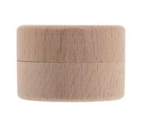 GRIRIW Boîte à Dents de Lait en Bois Beige avec Fermeture Douce et Bords Arrondis, Coffret Souvenir Unique pour Garçon et Filles et Parents, pour Conserver Dents et Cheveux