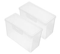 GRIRIW Boîte à Fromage Pour Réfrigérateur Lot De 2 Pièces Hermétique Design Empilable La Cuisine Conservation Des Aliments