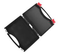 GRIRIW Boîte à Outils Multifonctionnelle Noire Conteneur de Rangement d'Outils Portable en Plastique Résistant et Étanche Mallette 1 Pièce pour Usage Domestique et Travaux Électriques