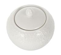 GRIRIW Boîte à Sucre Carrée Céramique avec Fond Plat Récipient Léger et Pratique pour Café Bonbons et Cuisine Design Élégant pour Rangement et Décoration