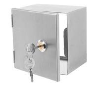 GRIRIW Boîtier Prise Électrique Étanche avec Serrure Antivol Protection Extérieure pour Recharge Voiture Électrique Boîte Murale Résistant Pluie pour Usage Domestique et Bureau