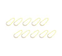 GRIRIW Boucles Fluorescentes pour Corde de Tente TPU Lot 10 Pièces Vert Clair, Connecteurs Solide, Accessoires Camping Sécurisés pour Randonnée, Bivouac, Protection Nocturne