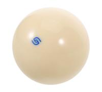 GRIRIW Boule de Billard D’Entraînement 57 CM avec Œil Bleu Boule Blanche Résistante à L’Usure pour Billard et Snooker Surface Lisse pour Coups Précis Entraînement et Compétition
