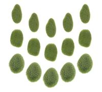 GRIRIW Boules d'Aquarium Décoratives 15 Pièces Fausse Pierre Reconstituée en Mousse Artificielle pour Décoration Intérieure et Terrariums