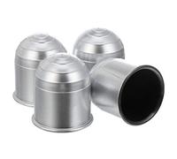 GRIRIW Cache Boule De Remorque 4pcs Housse De Protection pour Towing Hitch Accessoires De Remorque en é Protection pour Boule d'attache Véhicule