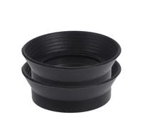 GRIRIW Cache-Oculaire en Caoutchouc 2 Pièces pour Microscope Et Jumelles Protection Contre Le Tremblement Accessoires pour Observations Extérieures 1.65X1.26X0.55In