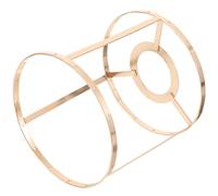 GRIRIW Cadre Abat-jour en Métal Or Élégant, Support Pratique pour Lampe de Plafond et Lampe de Table, Facile à Assortir Divers Abat-jours pour Décoration DIY