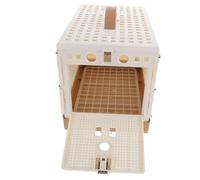 GRIRIW Cage à Pigeons Pliable Plastique Transport Et Domestication des Oiseaux Confort Et Sécurité Assurés pour Pigeons Idéale pour Voyage Et Entraînement Design Pratique Et Compact