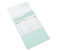 GRIRIW Calendrier de Bureau Petit Format Calendrier à Feuillets pour Bureau et Maison Papier Épais avec Espace Mémo Esthétique Compact et Pratique