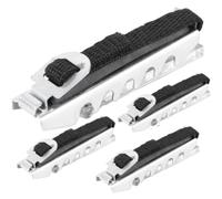 GRIRIW Capodastre Accessoire pour Professionnel Électrique Guitare 4pcs Pince Modifiée en Fer et Tissu Résistant à L'usure, Libération Rapide Portable Acoustique